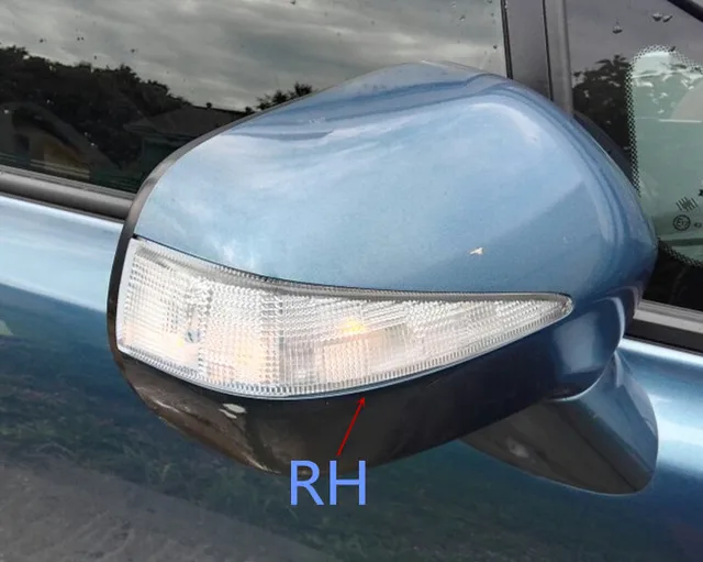 Cafoucs Car Led rearview side mirror turn signal indicator lights rear