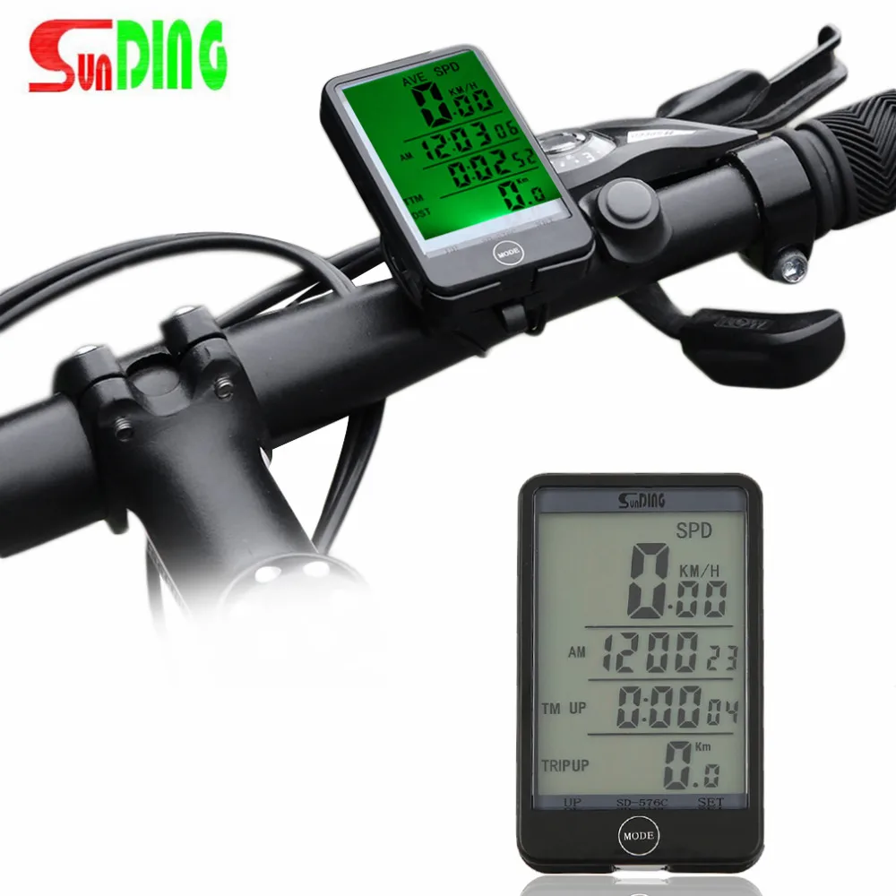 

Sunding 29 Functions Wireless Cycling Bike Computer Speedometer Odometer Stopwatch With Battery wholesale