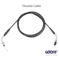 Goofit карбюратор воздушный фильтр maniold дроссельной заслонки кабель для GY6 50cc скутер Сразу Картинг Мопед P038-436