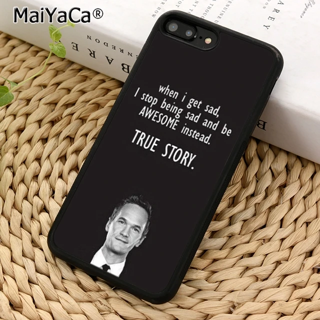 

MaiYaCa How I Met Your Mother True Story Phone Case For iPhone 5 6 6s 7 8 plus 11 pro X XR XS max Samsung S7 edge S8 S9 S10