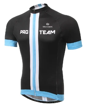

XINTOWN New Men Bicycle Cycling Jersey Clothing mtb Clothes Black Blue Bike Top Shirts Breathable Cycling Jackets S-4XL CC0320