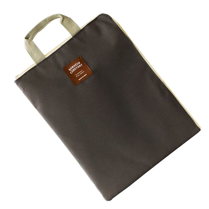 1 PC Koreanische Einfache Feste A4 Große Kapazität Dokument Tasche Business Aktentasche Lagerung Datei Ordner für Papiere Schreibwaren Student Geschenk