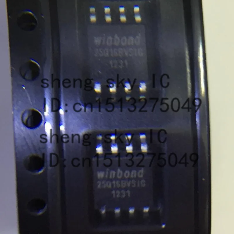 Бесплатная доставка 100 шт. 25Q16 W25Q16BV 25Q16BVSIG SOP8 SMD WINBOND 16M BIT последовательная флэш