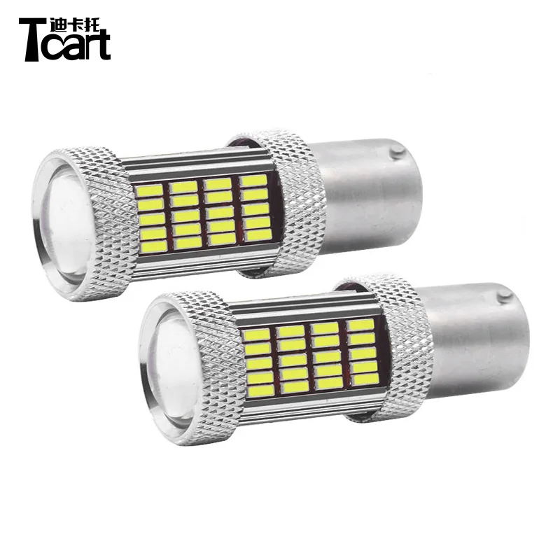 Светодиодные лампы Tcart H16 2 шт. 12 В 19 Вт супер белое основание для фар автомобиля 6000K