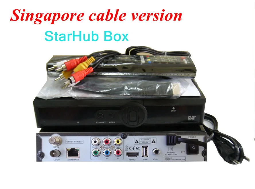 Original Starhub set top box for Singapore cable watch scv channels