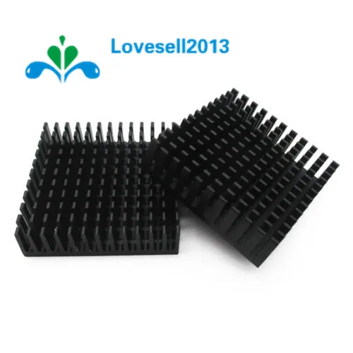 

2PCS Aluminum Heatsink Cooling 40x40x11mm LED Power Memory Chip IC Transistor