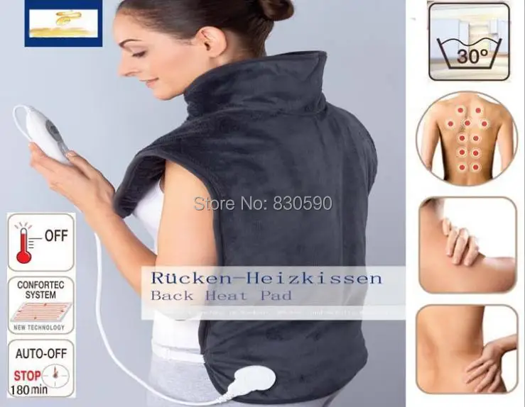 Quality Physiotherapy Electric Heating Vest Back Support Shoulder