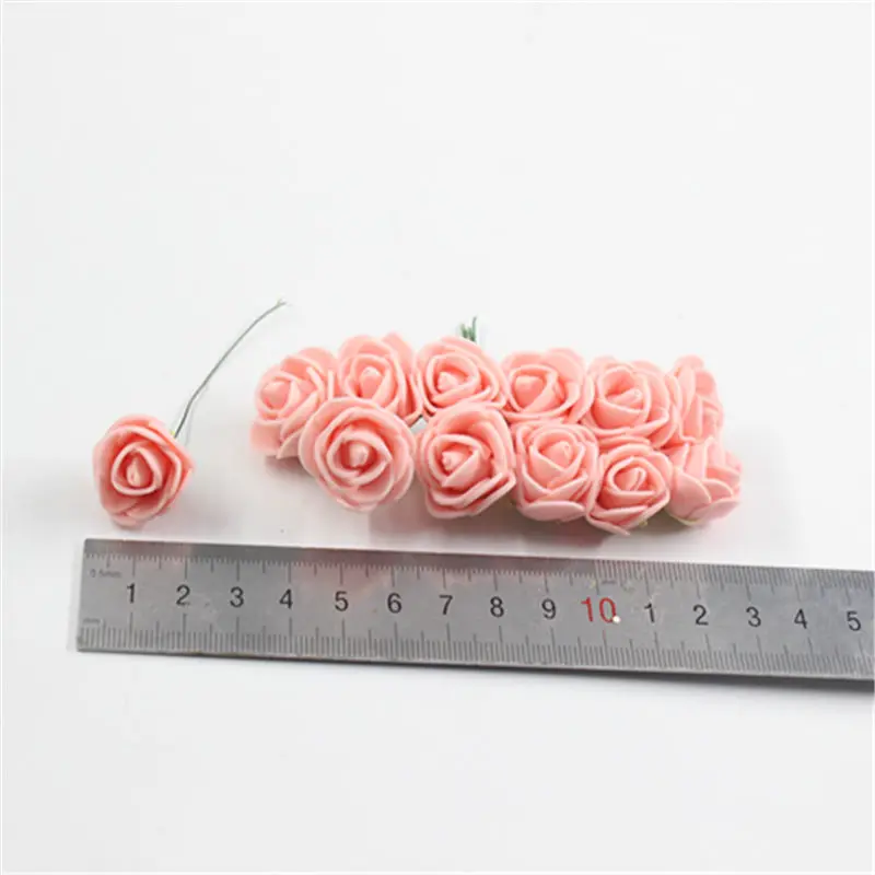 144 шт. искусственные розы из пенопласта 2 см|foam rose artificial flowers|fake flowerroses flowers |
