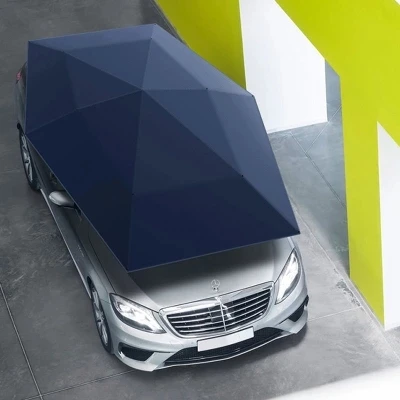 

Mynew Automatic Car umbrella Portable Sun Shelter Automatic Car Tent Outdoor tent with Remote Control 410x220cm Free Shipping