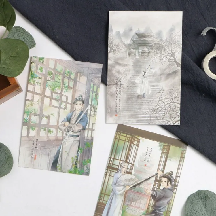 1 шт., книжные закладки, синяя рубашка, 30 шт. в упаковке