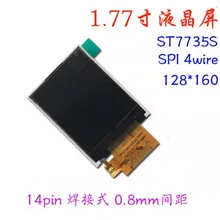 NoEnName_Null 1,8 дюймов 1,77 дюймов TFT ЖК-дисплей LCM ILI9163C/ST7735S MCU SPI