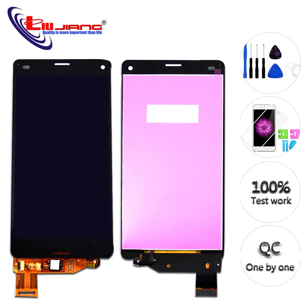 

Original New Display For Sony Z3 Compact mini D5803 D5833 LCD Display Touch Screen Digitizer Assembly Replacement parts