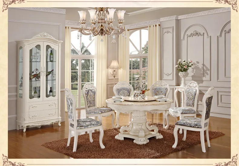 Compare Prices On Dining Set China Online Ping Low Price Luxury Wooden Ding Table And Chair White Color Dining Sets Clical