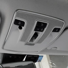 Автомобильный Стайлинг внутренняя лампа для чтения света крышка отделка рамка светильника Стикеры для Mercedes Benz A/B класс GLA X156 CLA C117 аксессуары