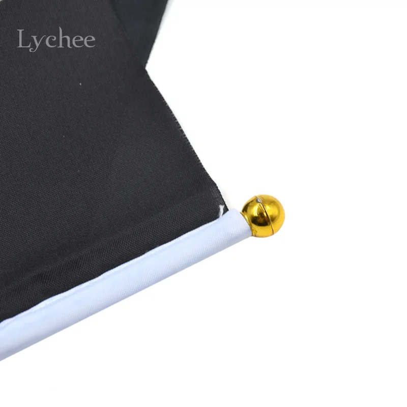 Lychee 5 шт./лот крест и череп скрещенные кости Веселый Роджер Пираты ручной Флаг 21x14