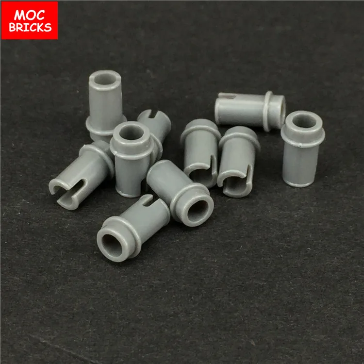 

50pcs/lot MOC Bricks Light Bluish Gray Technic Pin 1/2, Part 4274 Action Figure Toy Kids Building Blocks Toys best kids gifts