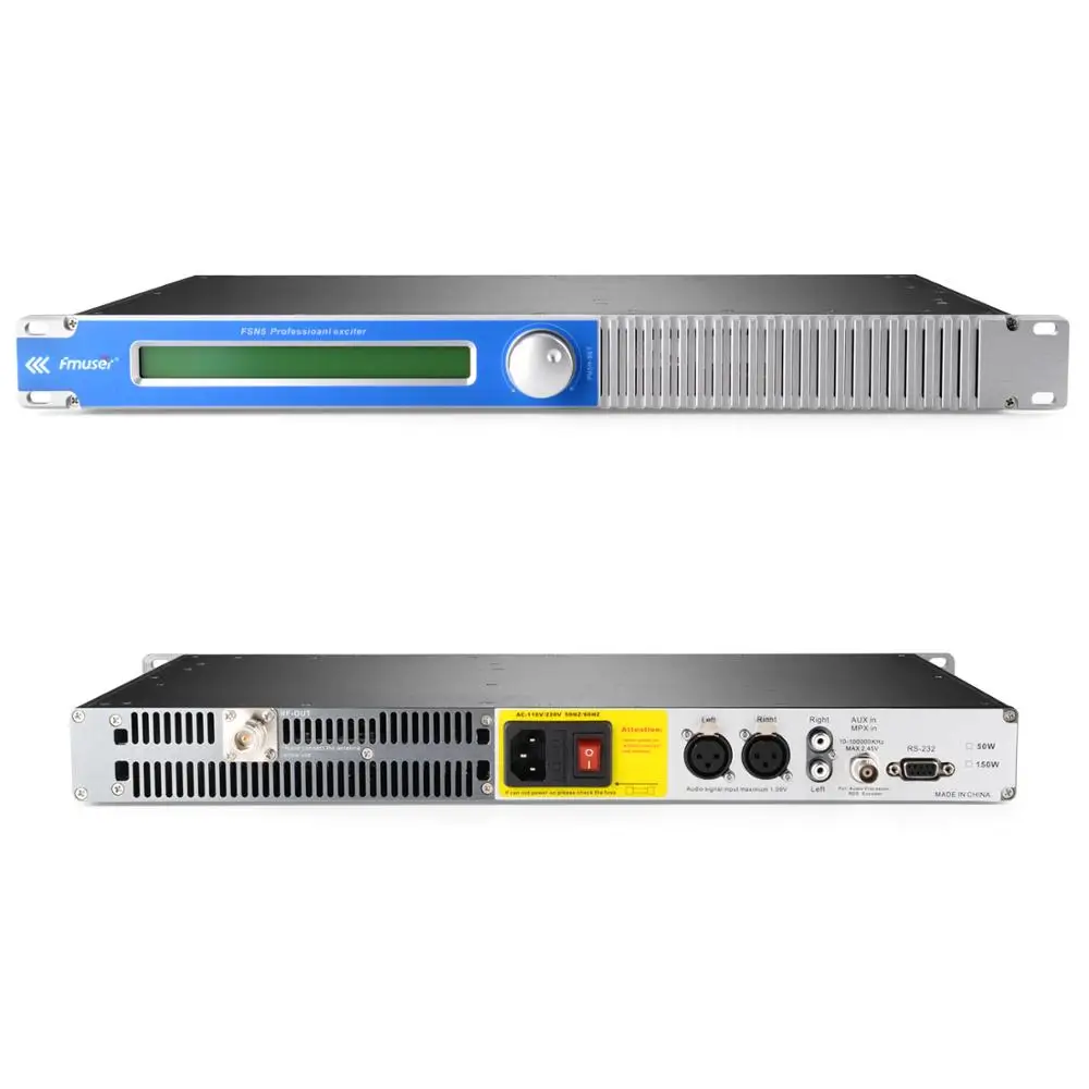 FMUSER FMT5.0 150H 100 Вт 150 fm передатчик комплект + круговая поляризованная антенна кабель