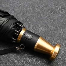 Высококачественный мужской автоматический ветрозащитный большой зонт для гольфа, солнцезащитный козырек, парашютный зонт, мужской зонт 50KO061