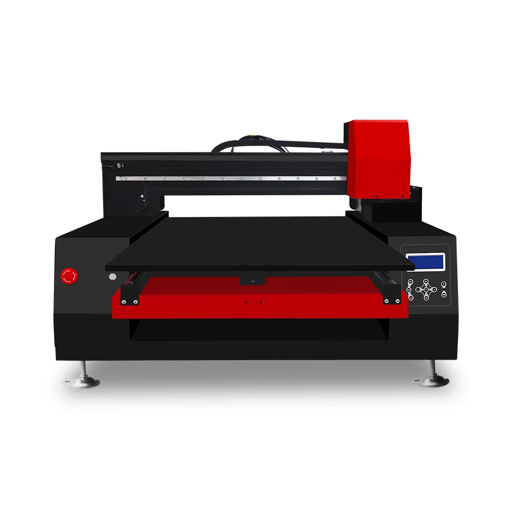 12 цветов большой формат цифровой инкет планшетный УФ принтер Лаковая печать 600*600 мм с EPSON XP600 печатающая головка