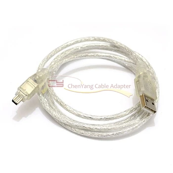 

5pcs/ USB Male to Firewire IEEE 1394 4 Pin Male iLink Adapter Cord Cable for SONY DCR-TRV75E DV