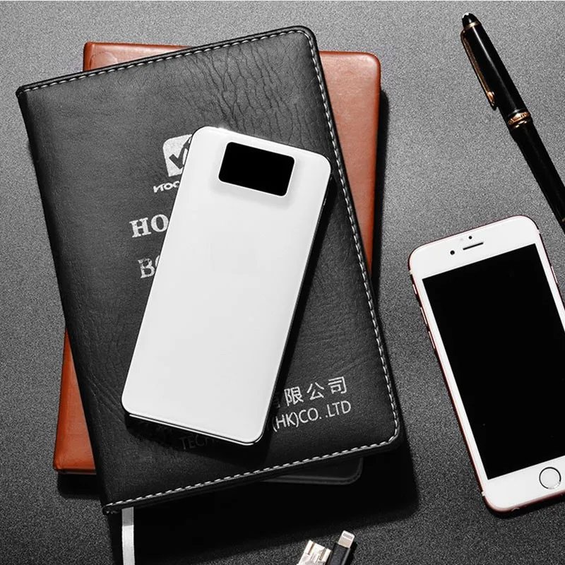 10000mAh Dual USB Power Bank External Battery Portable Charger Power Bank For Android iPhone Xiaomi Mobile Phone Powerbank