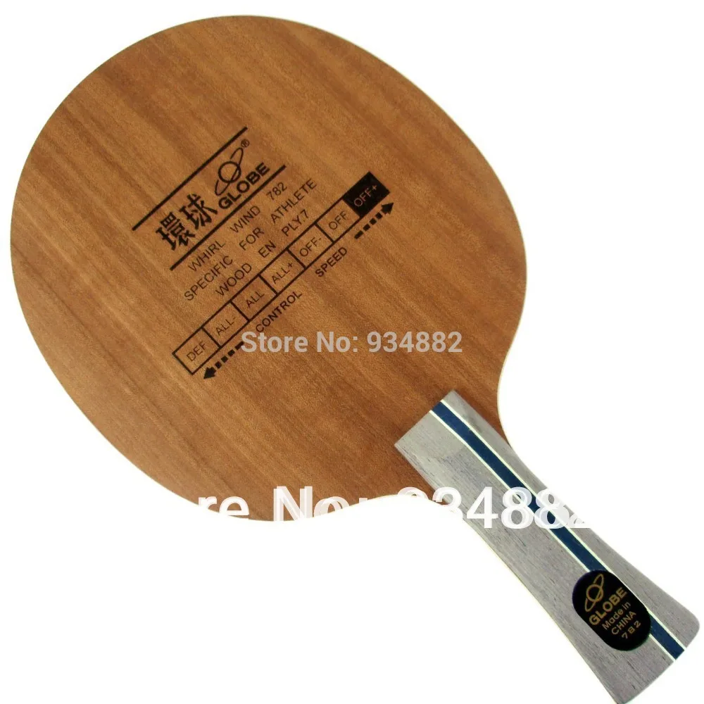 

Globe Whirl Wind 782 Shakehand Table Tennis (Ping Pong) Blade