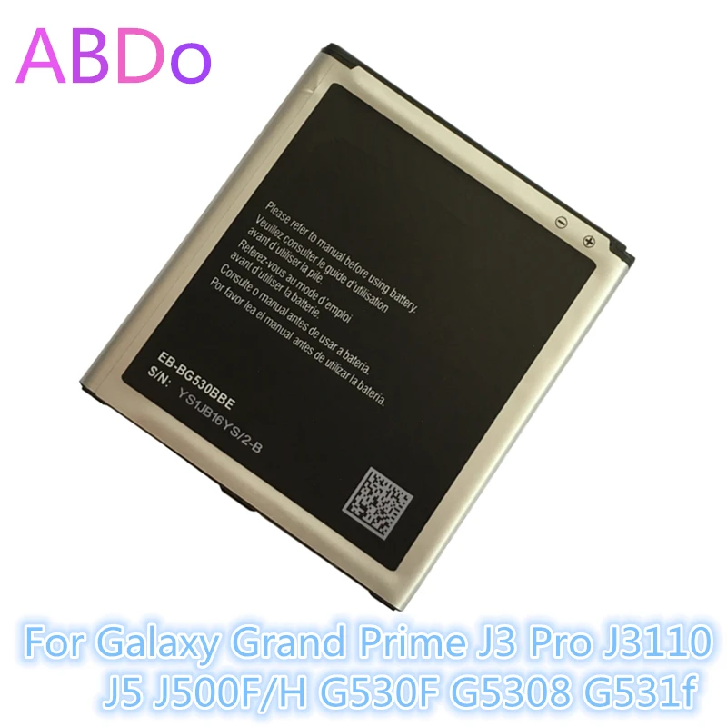 Аккумулятор NFC для Samsung Galaxy Grand Prime J3 Pro J3110 J5 J500F/H G530F G5308 G531f 2600 мАч сменные батареи |