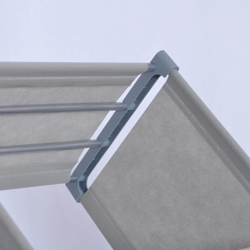 Simple five-shelf bookshelf Non-woven steel pipe Free-standing bookshelf Living room furniture Dust storage rack Storage rack