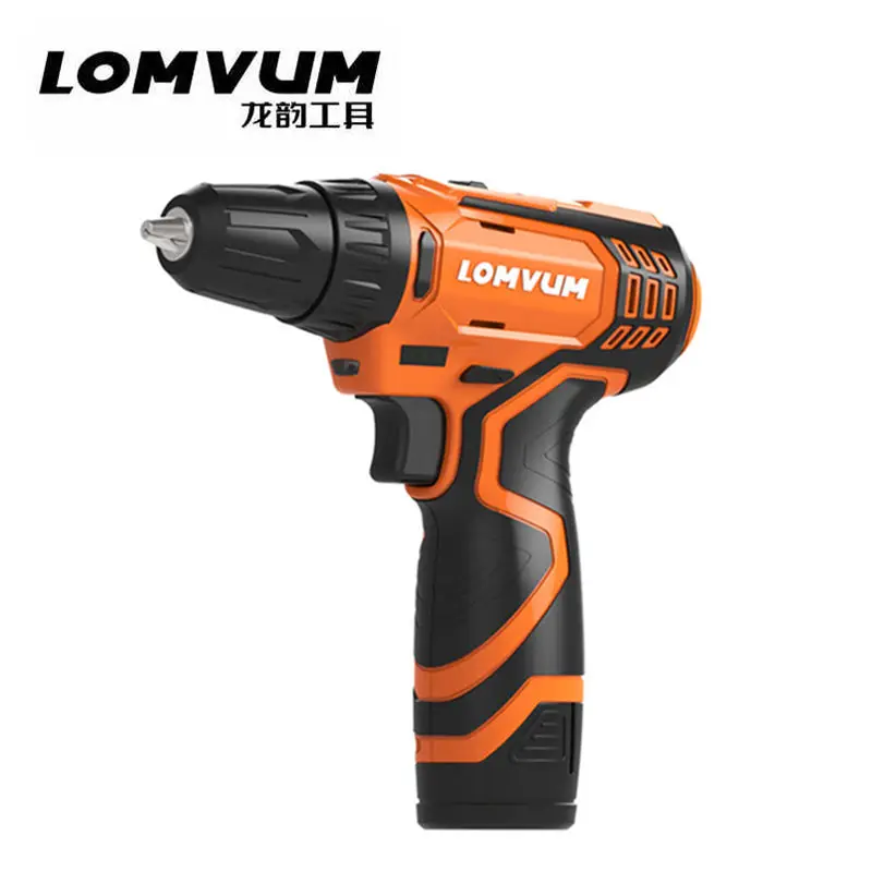 

12V Two-speed Household Lithium-Ion Battery Cordless Drill Driver Electric Drill hand mini electric screwdriver Power Tools