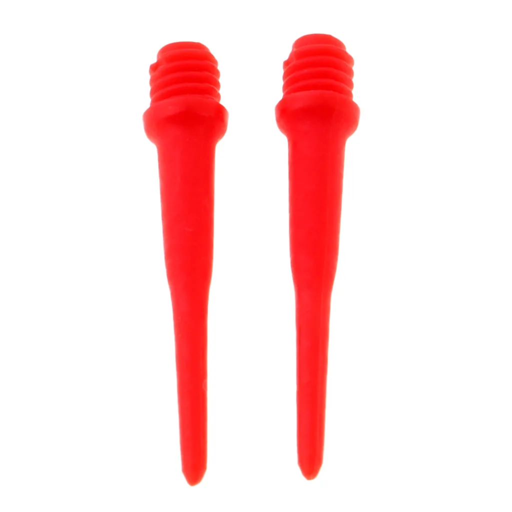 (Pack of 20) 2BA Thread Soft Tip Dart Points for Electronic Dartboard Indoor Game Dart Boards Target Backboard Supplies