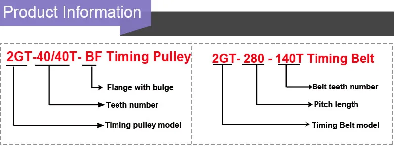 2GT 40T 40T product information