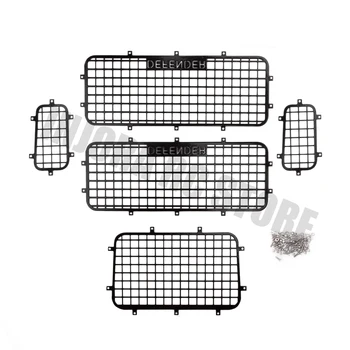 

5PCS Metal Window Mesh Protective Net for 1/10 RC Crawler TRAXXAS TRX4 TRX-4