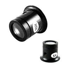 1pcs Portable 10X Monocular Magnifying Glass Loupe Lens Jeweler Tool Eye Magnifier Hot Selling