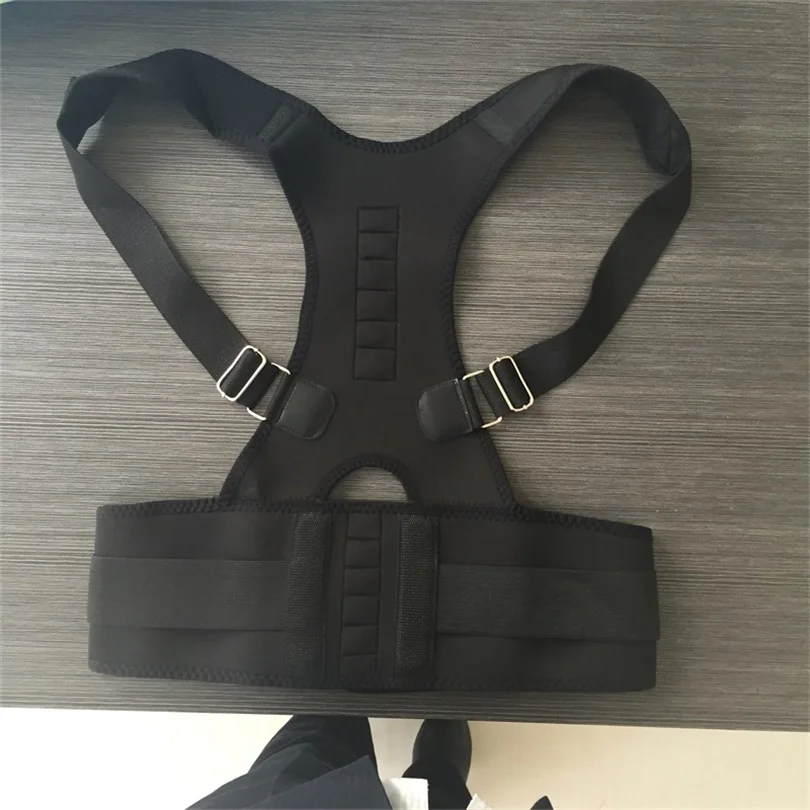 Magnetic Posture Corrector Men Orthopedic Back Support Belt Correct Posture Brace Correcteur de Posture 12 Magnets XL XXL B001 (3)