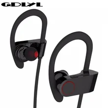 Auricular Bluetooth Inalámbrico Deportes Auriculares Del Gancho Del Oído Auriculares de Música Estéreo Auriculares Manos Libres con Micrófono para Teléfonos Inteligentes