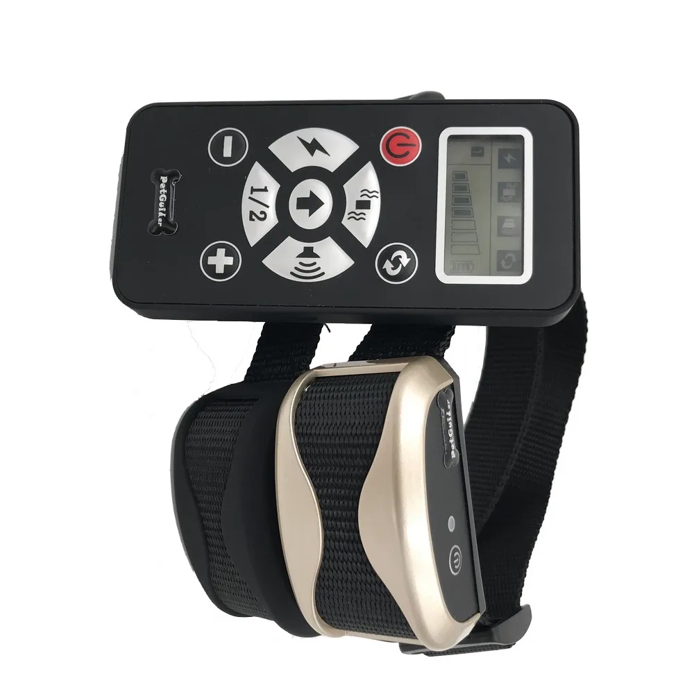 2 In 1 Pet Dog Training Collar Anti Bark Stop Collar 800 Remote Control