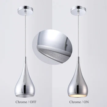 Modern Restaurant Pendant Lights Minimalist LED Hand Lamp 2