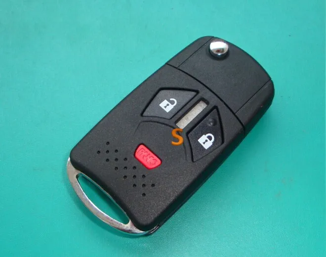 for MITSUBISHI 2+1 key modification remote control folding key shell