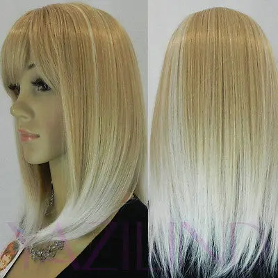 Queen Heat Resistant Cosplay Popular Hair Rock Star Bright Orange