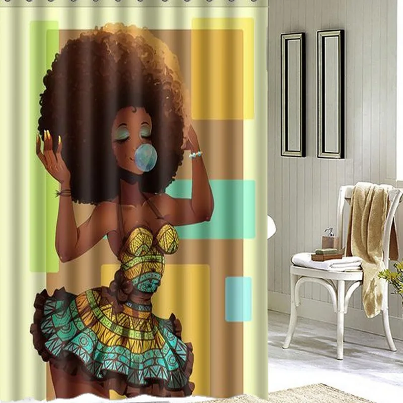 Online Get Cheap African Shower Curtain Aliexpress