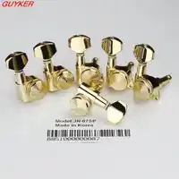 New Gold Guitar Locking Tuners Electric Guitar Machine Heads Tuners JN-07SP Lock Tuning Pegs ( With packaging )