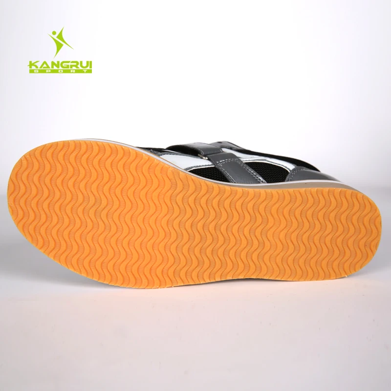 Kangrui/Высококачественная профессиональная обувь для тяжелой атлетики; кожаные Нескользящие кроссовки для занятий тяжелой атлетикой
