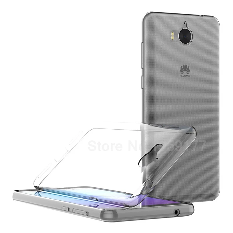 MODAZONGYE Original Soft Transparent Case Huawei Y6 2017 Case Cover Silicone Back Cover Phone Case For Huawei Y6 2017 5.0 inch (1)