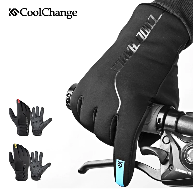 CoolChange الشتاء قفازات ركوب الدراجات الحرارية الدافئة يندبروف فنجر كامل الدراجة قفازات المضادة للانزلاق تعمل باللمس دراجة قفازات الرجال النسا... CoolChange الشتاء قفازات ركوب الدراجات الحرارية الدافئة يندبروف فنجر كامل الدراجة قفازات المضادة للانزلاق تعمل باللمس دراجة قفازات الرجال النسا...