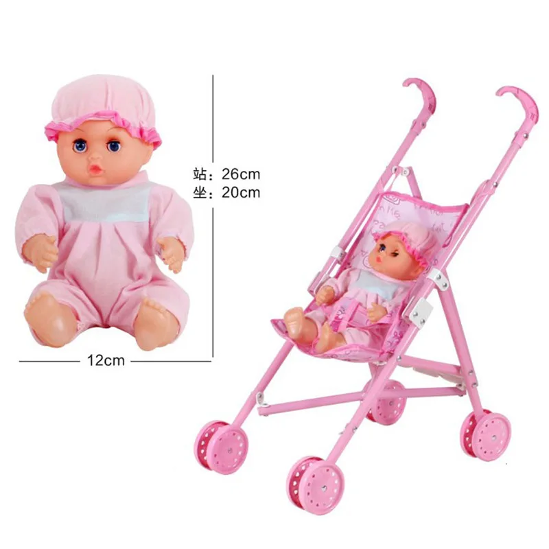 baby walker with doll