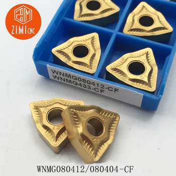 

10pcs 10 pieces. Carbide insertsWNMG080404-CM turning inserts for MWLNR wwlnr lathe tools