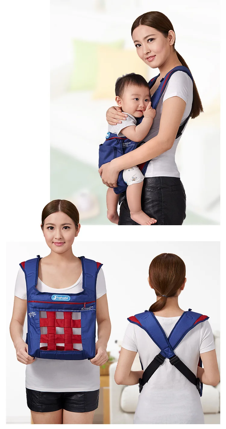 От 0 до 3 лет, новый дизайн для переноски ребенка, дышащий передний облицовочный детский переносчик, Удобный слинг, рюкзак, сумка