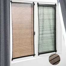 Рулонные жалюзи полые полупрозрачные шторы на окна для дома спальни гостиной QJ888