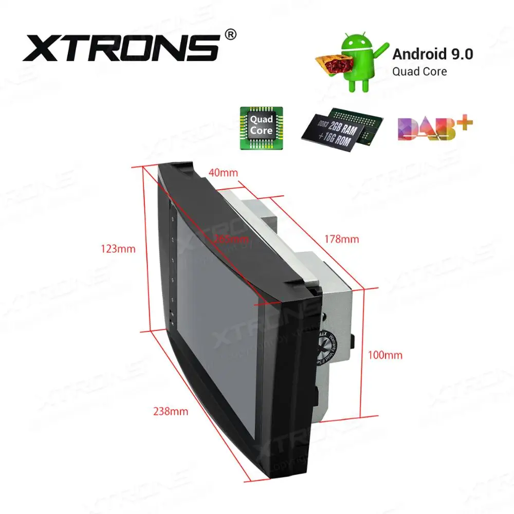 Perfect 8" Android 9.0 Pie OS Car Multimedia Navigation GPS Radio for Mercedes Benz E-Class W211 2002-2008  (E200/E220/E240/E270/E280) 1
