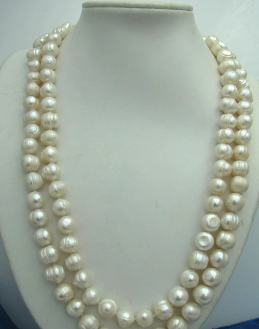 

huij 004902 50"14mm baroque white freshwater pearl necklace